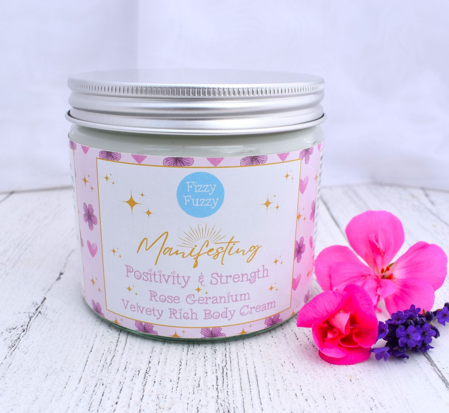 ​Manifesting Positivity & Strength - Rose Geranium - Velvety Rich Body Cream