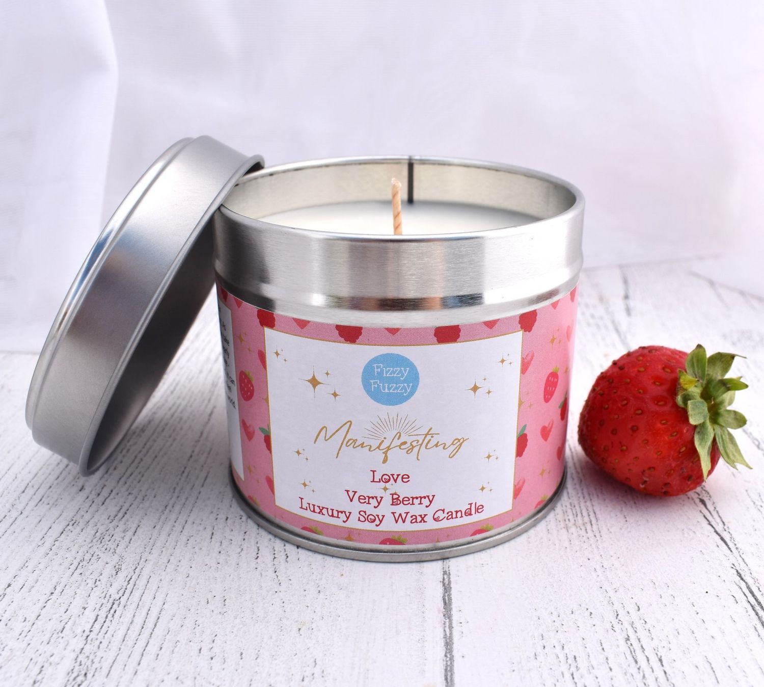 Manifesting Love - Very Berry Luxury Soy Wax Candle