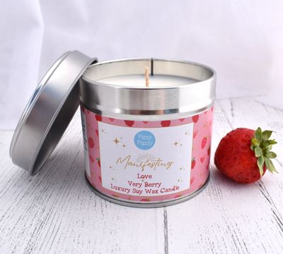 Manifesting Love - Very Berry Luxury Soy Wax Candle