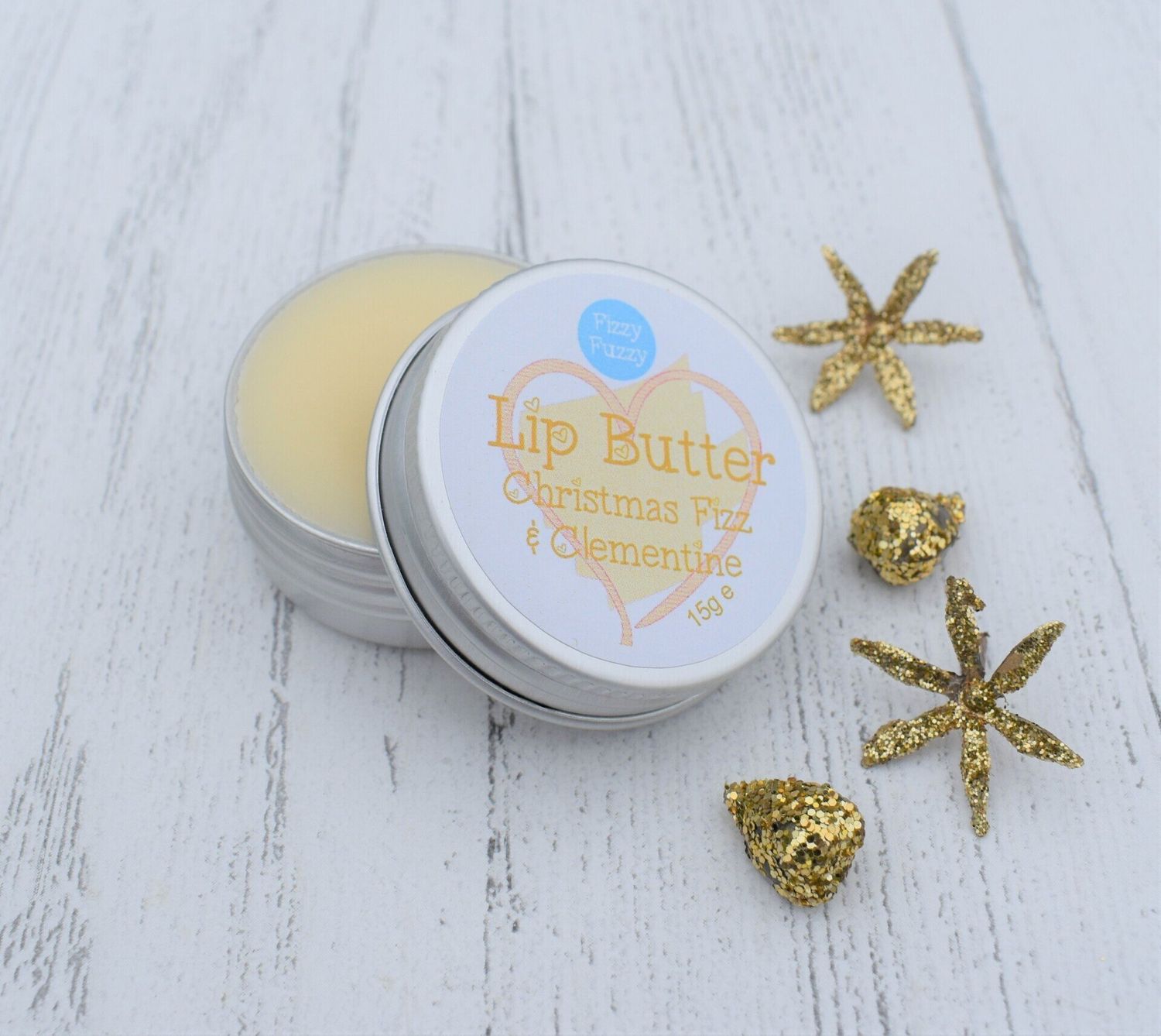 Christmas Fizz & Clementine Lip Butter