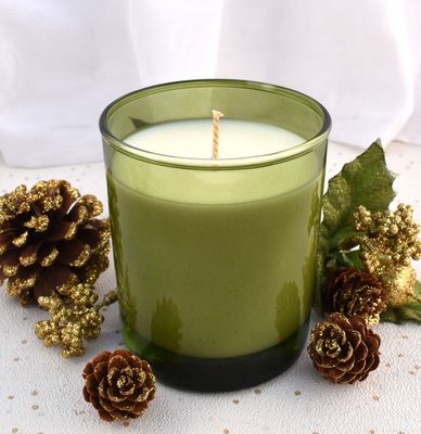 Christmas Tree Fragrance Luxury Soy Wax Candle in box. 35 hour burn.