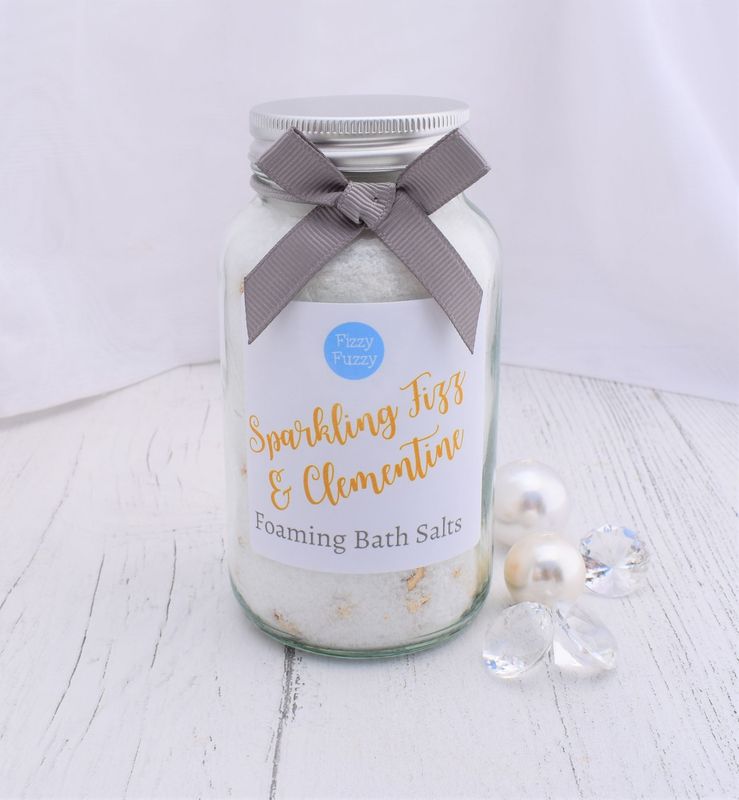 Sparkling Fizz & Clementine Luxury Foaming Bath Salts
