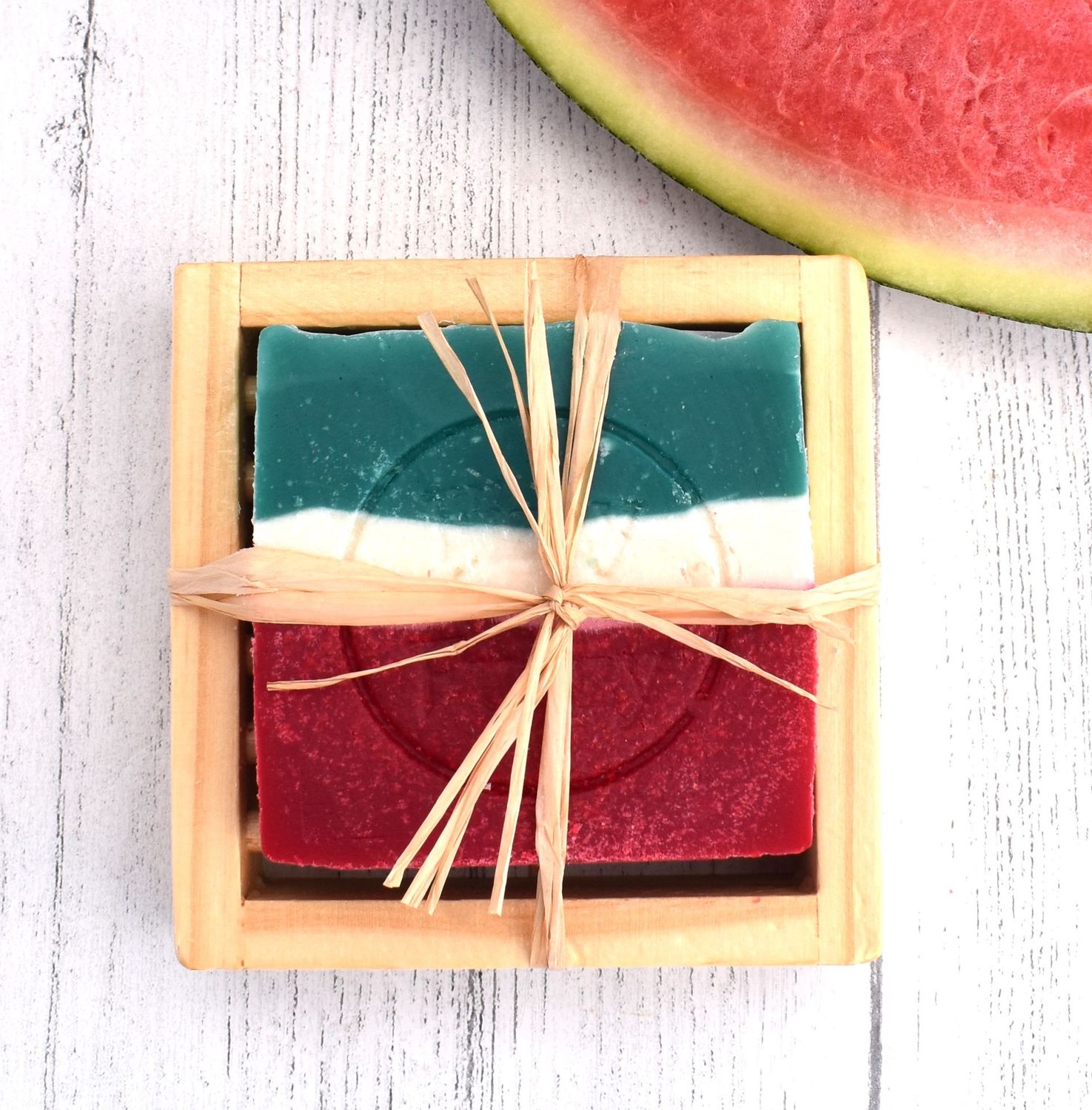 Watermelon Handmade Soap and Dish
