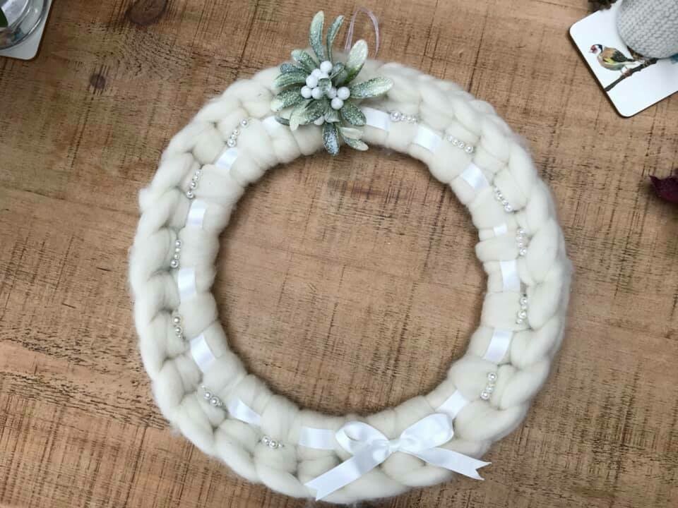 Christmas Chunky Wreath - Kit
