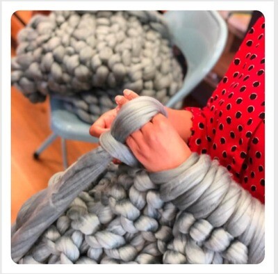 Beginners Arm knitting Kit
