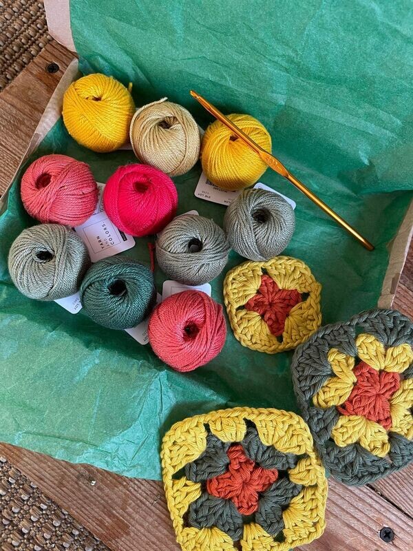 Learn to Crochet Granny Squares box!