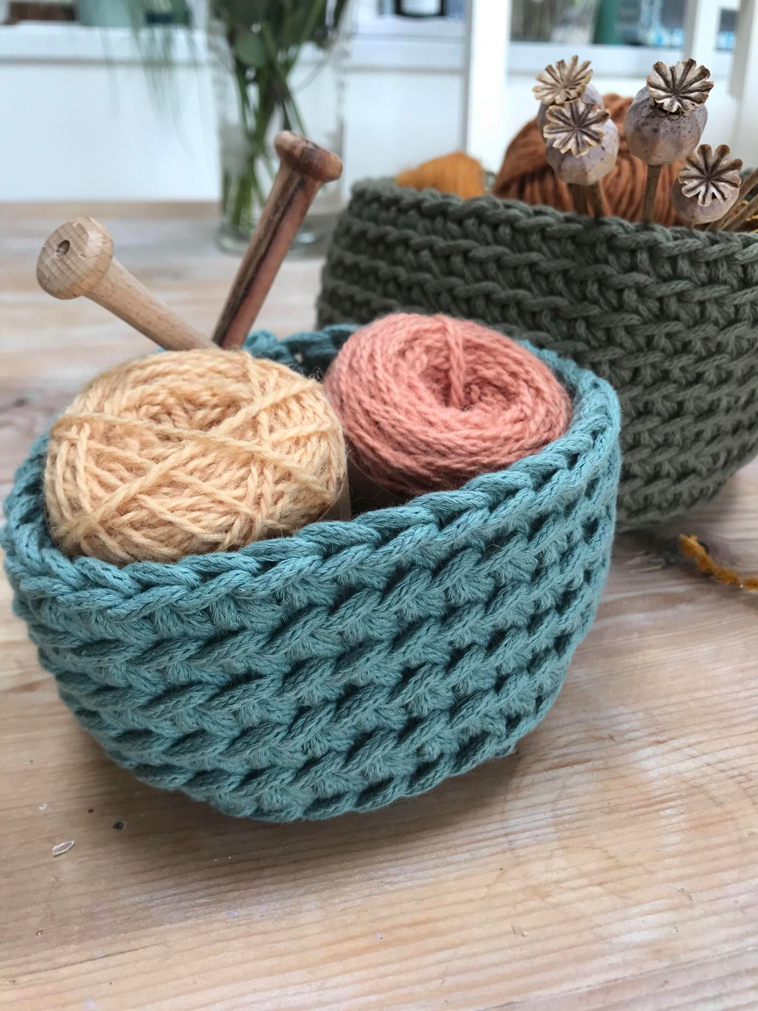 Crochet Basket Workshop with Lunch at Boogie Woogie, Keith