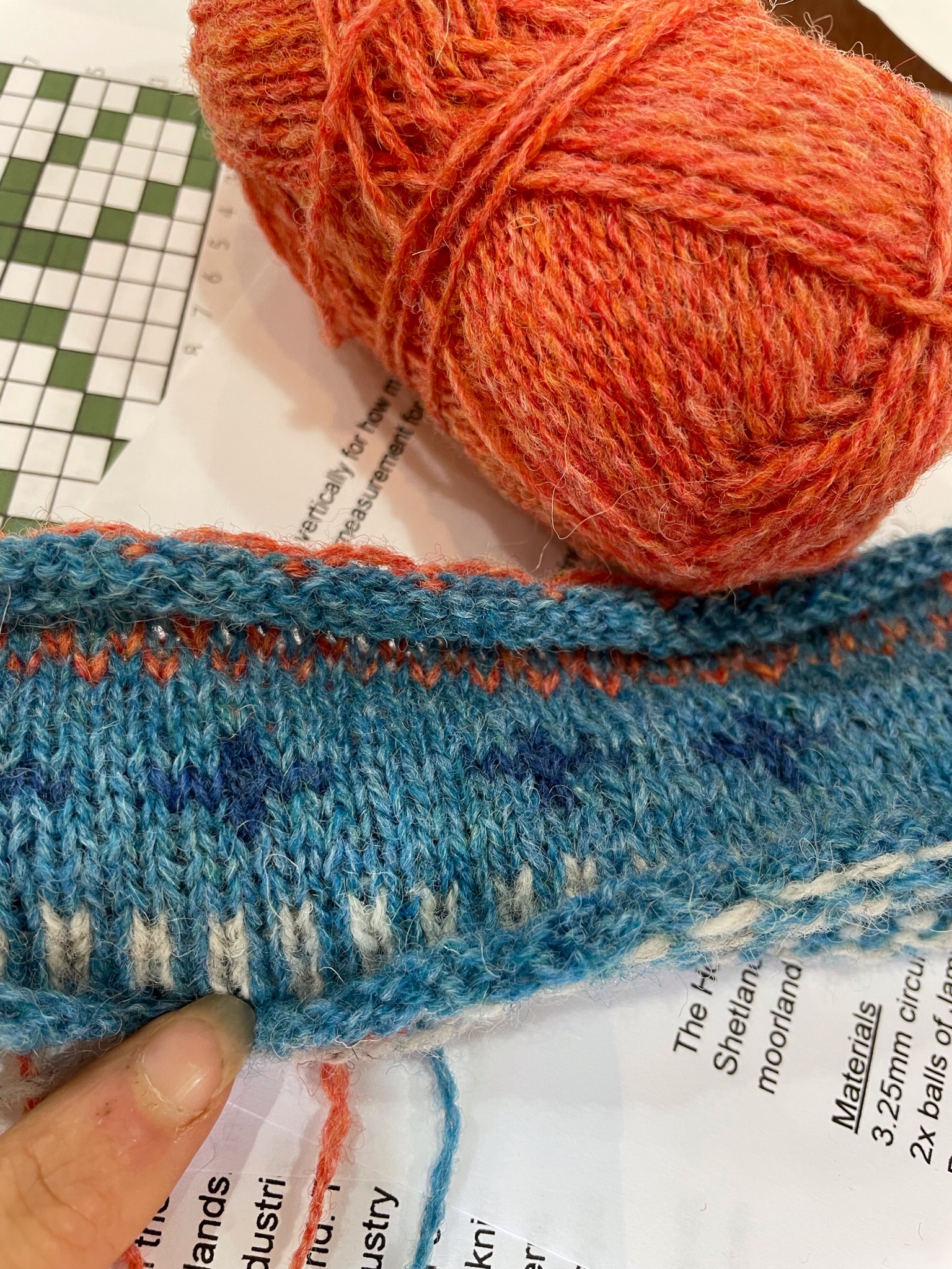 FairIsle Knitting Day at Logie Steading, Forres