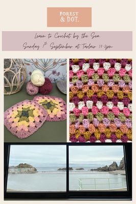 Crochet Beginners Day Workshop at Tarlair, Macduff