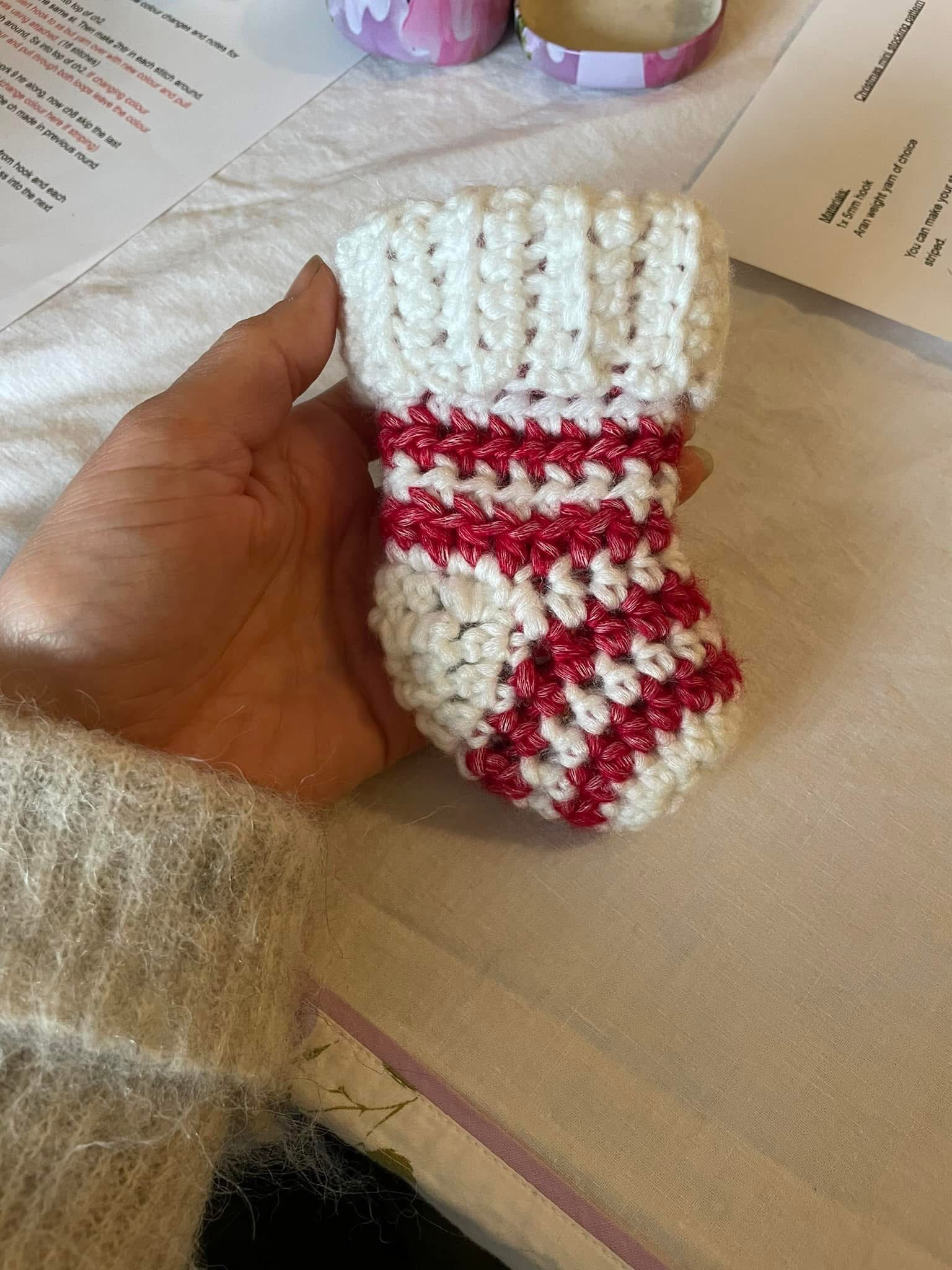 Crochet Christmas Decoration Workshop at Boogie Woogie, Keith