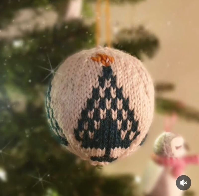 Beginners Festive FairIsle Knitting - Fairisle Baubles Workshop at Logie Steading, Forres