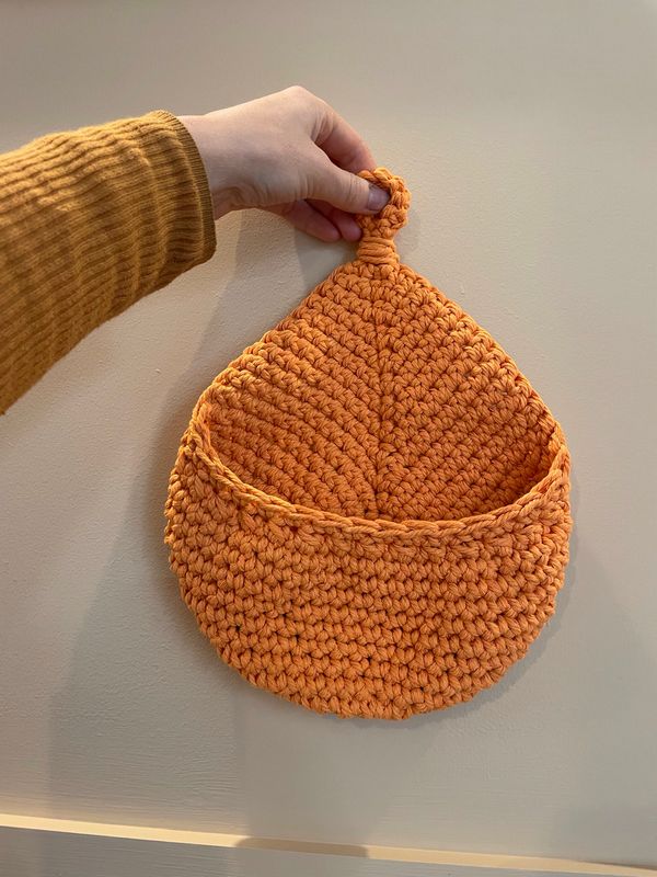 Crochet Hanging Storage Basket Workshop with Lunch at Deans, Huntly