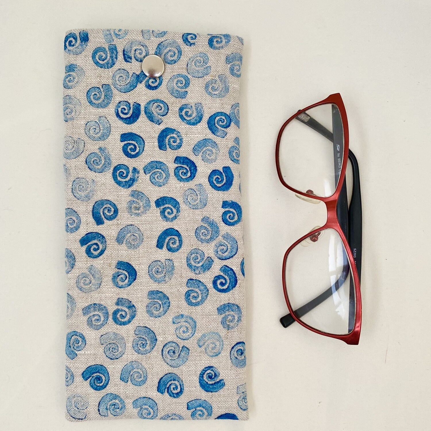 ‘Periwinkle’ Glasses Case - Blue