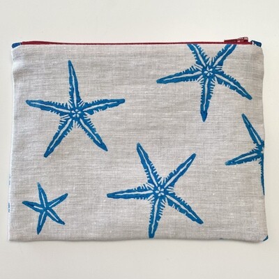 Starfish Zip Bag