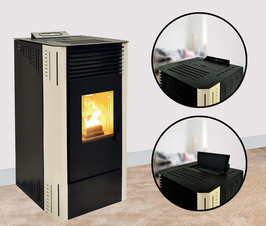 ESTUFA DE PELLET KARM CLASSIC PLUS 15 FABRICALOR