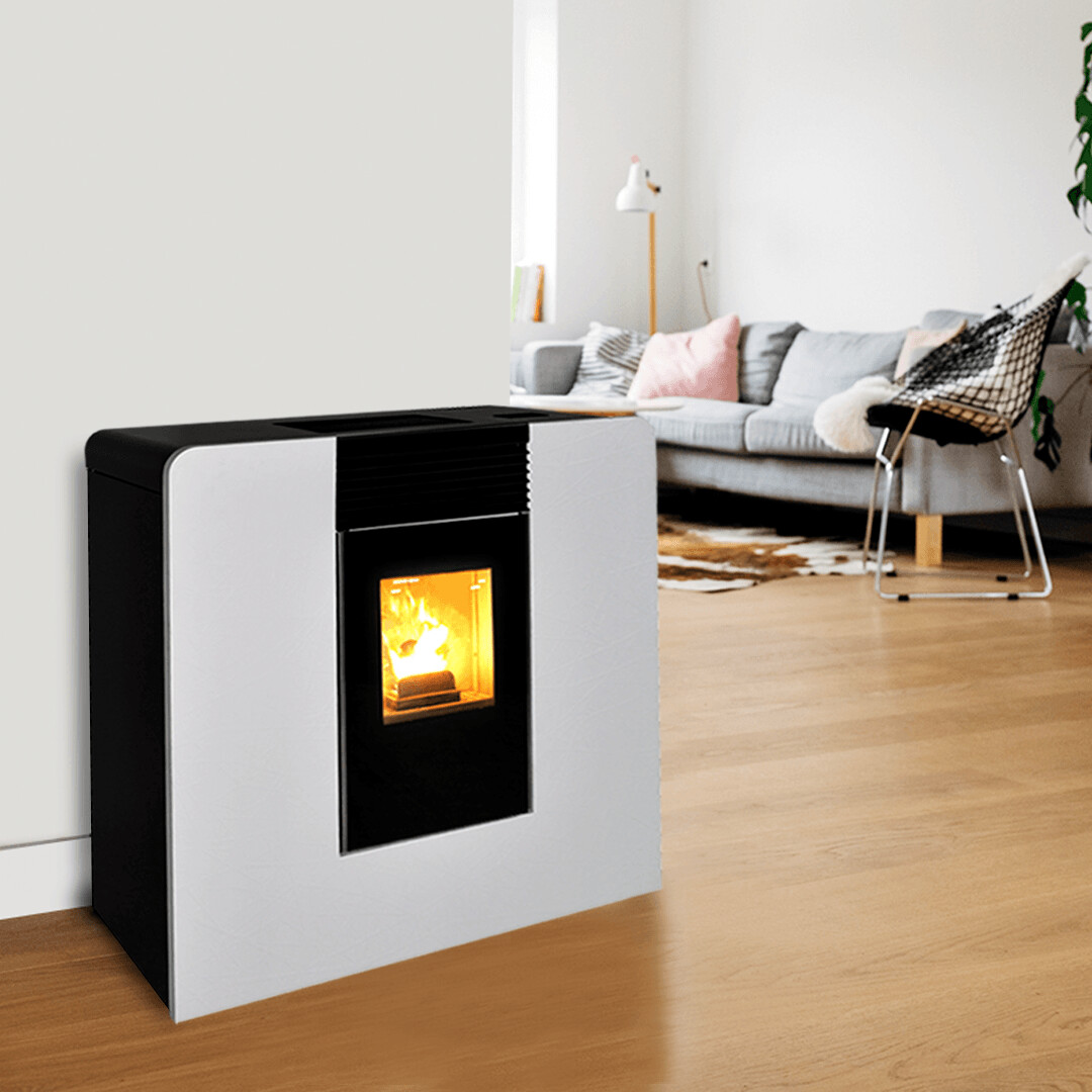 ESTUFA DE PELLET KARM PASILLERA SLIM PLUS 10 FABRICALOR
