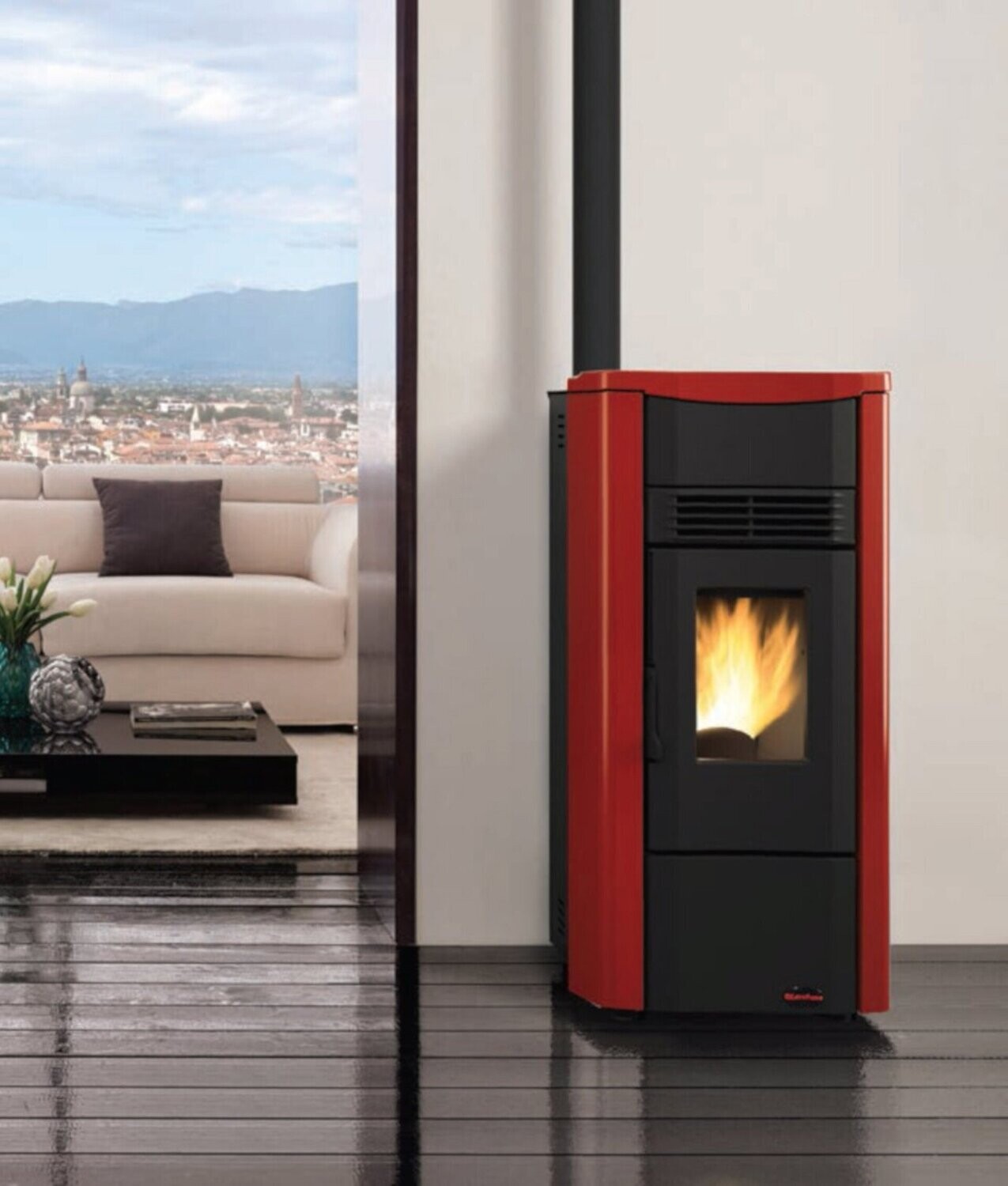 ESTUFA NORDICA EXTRAFLAME GIUSY EVO