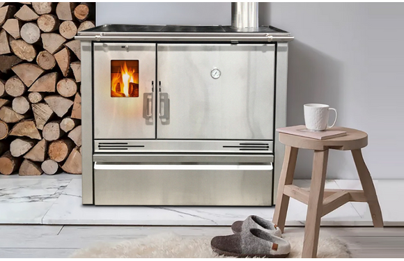 COCINA DE LEÑA ,E 16 INOX