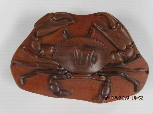 WOODEN INTARSIA PUZZLE CRAB