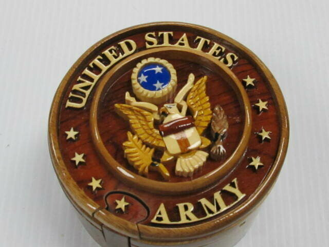 HANDCRAFTED PUZZLE ARMY BOX