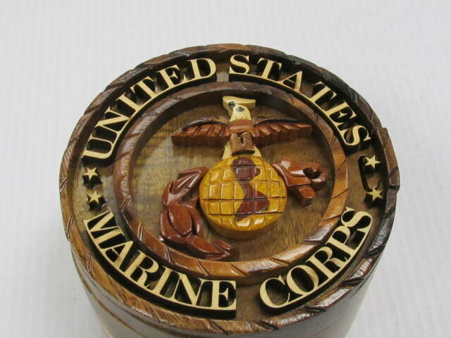 HANDCRAFTED PUZZLE MARINE BOX