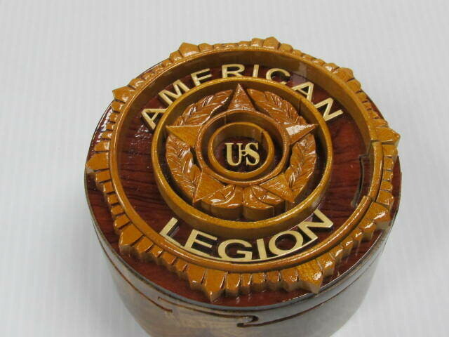 HANDCRAFTED PUZZLE COAST GUARD BOX