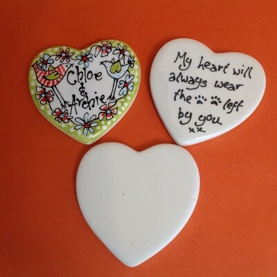 Coaster - heart