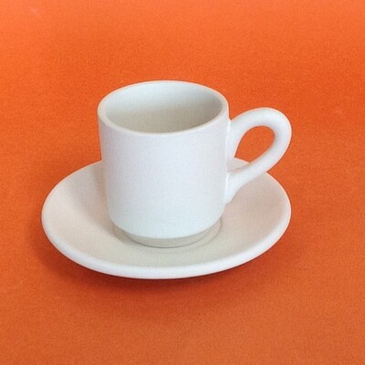 Cup and saucer - espresso
