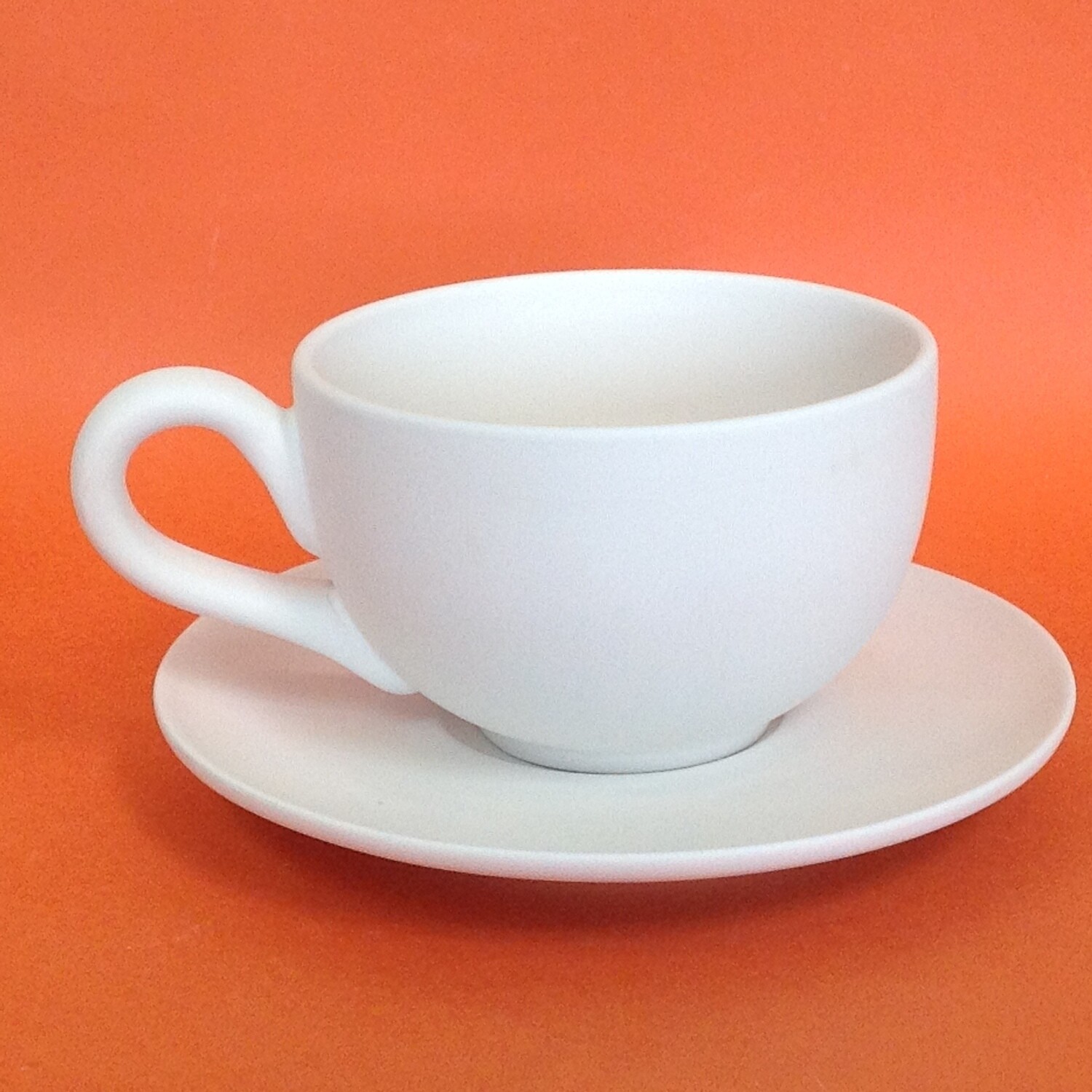 Cup and saucer - cappuccino
