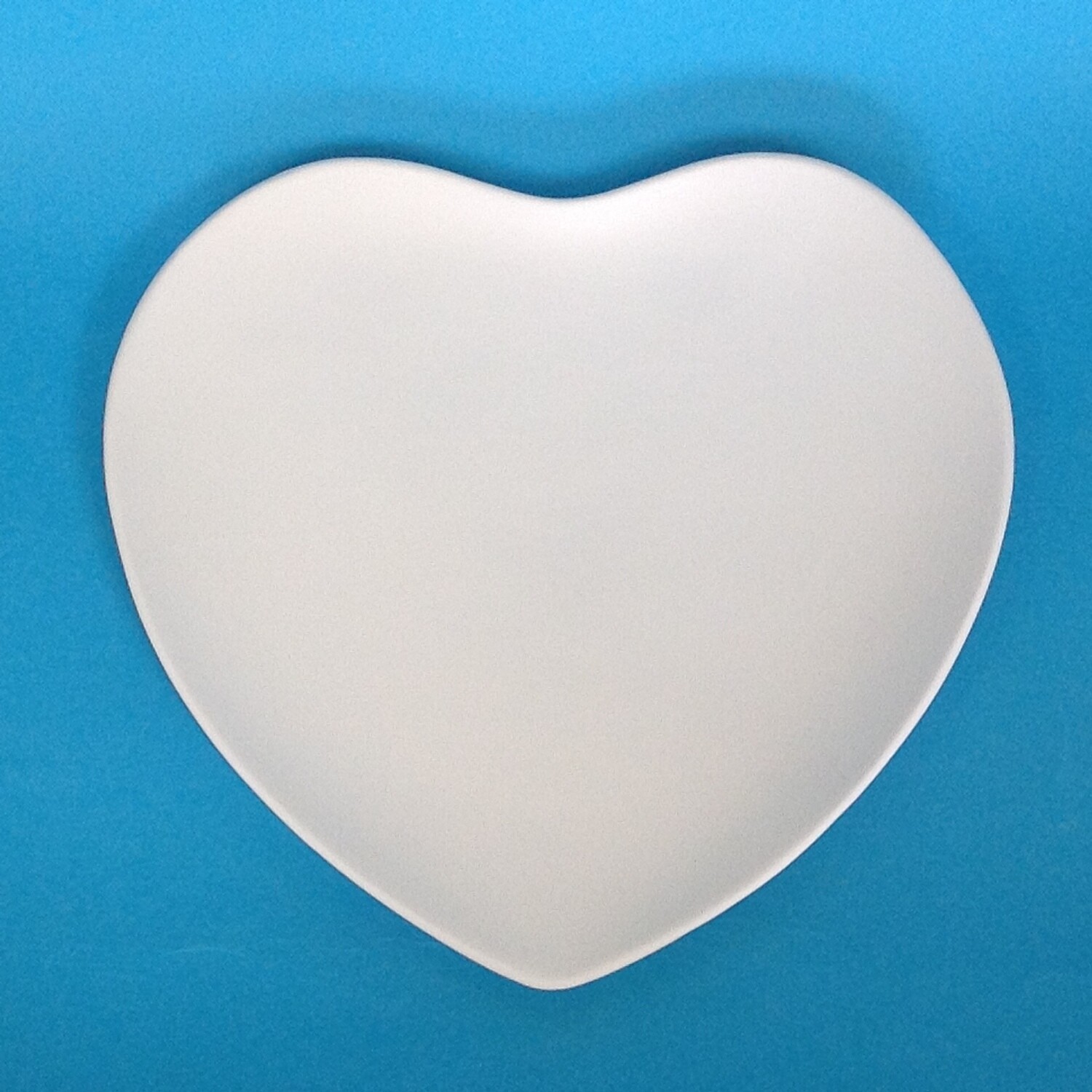 Plate - heart large