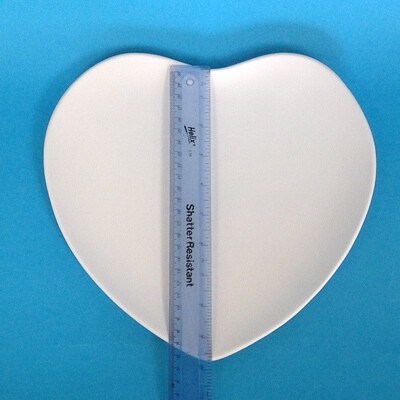 Plate - heart large