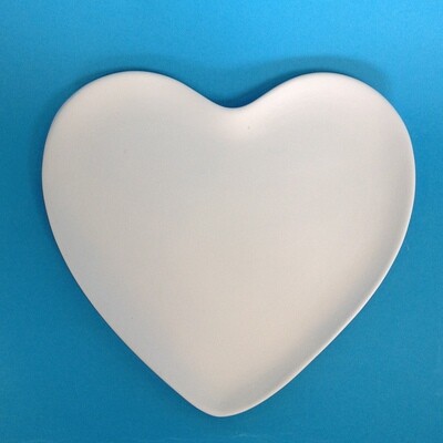 Plate - heart medium