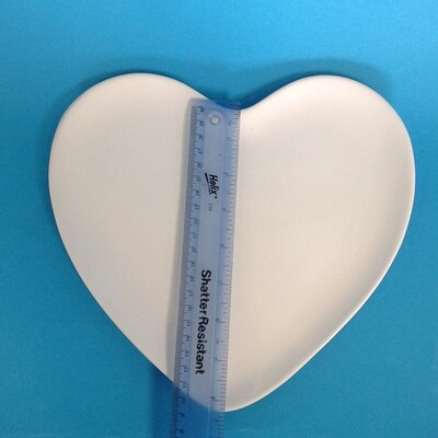 Plate - heart medium