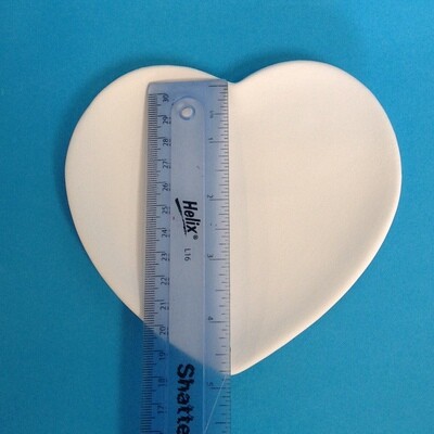 Plate - heart small