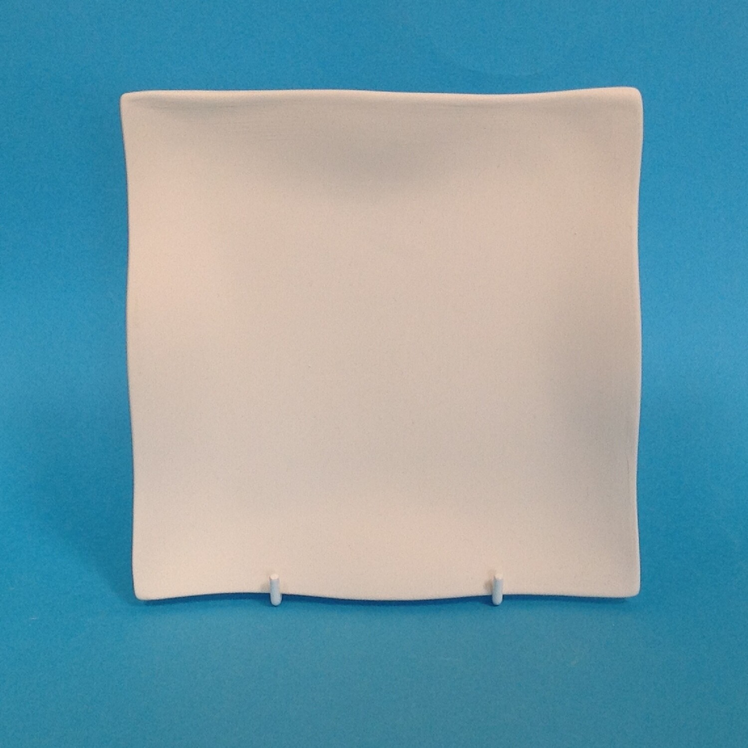 Plate - square wavy sushi 18 cm