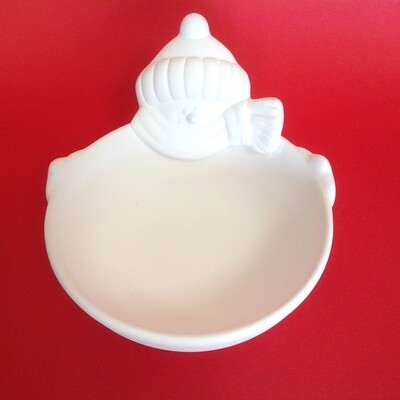Snowman bowl