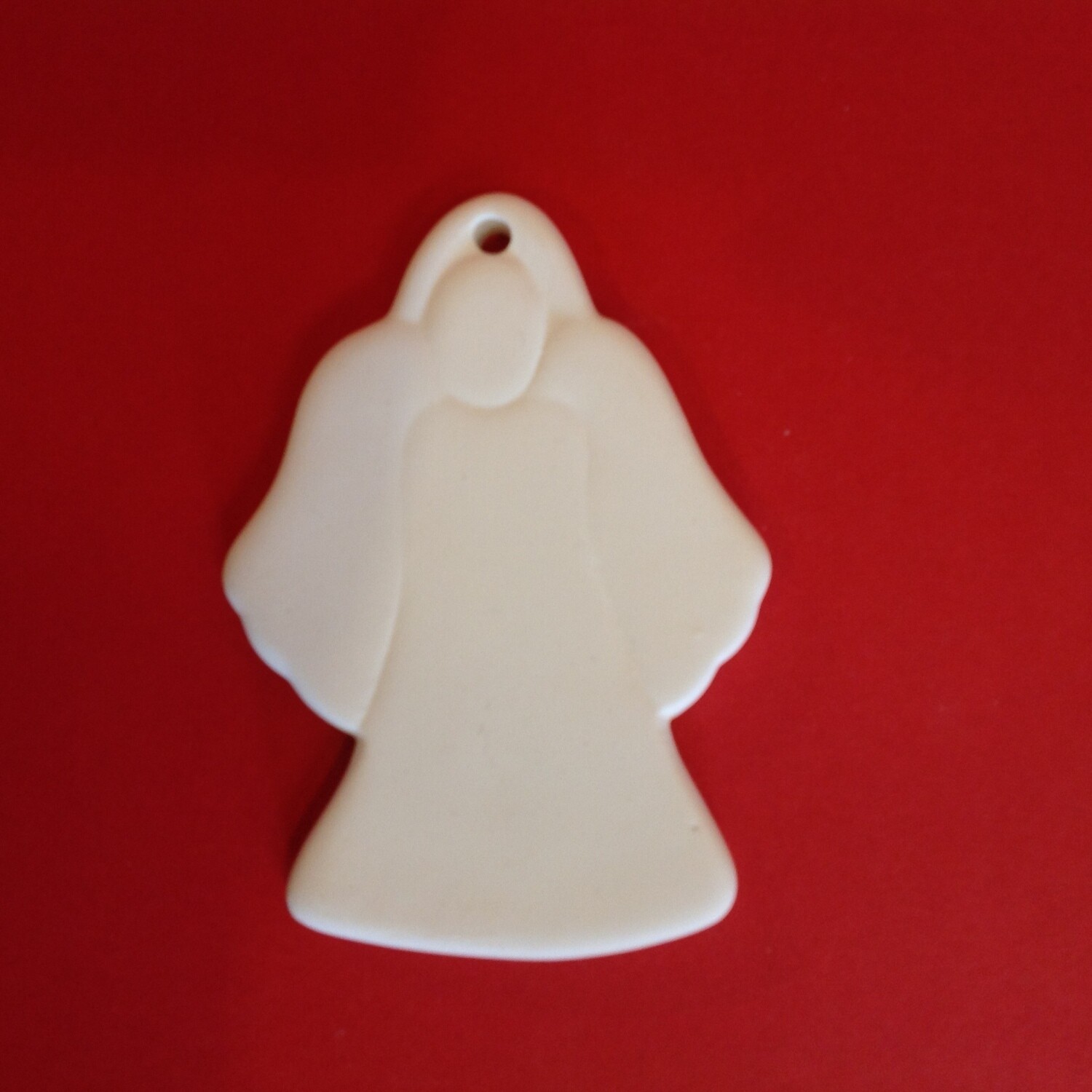 Angel flat hanging ornament