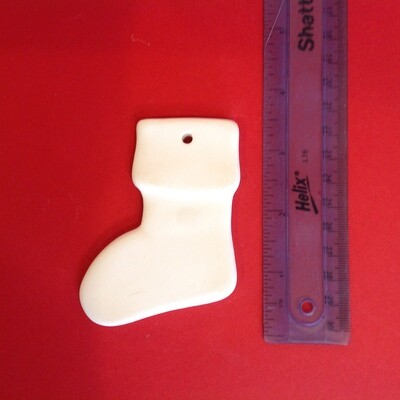Stocking flat hanging ornament