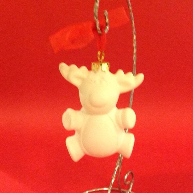 Reindeer 3D hanging ornament
