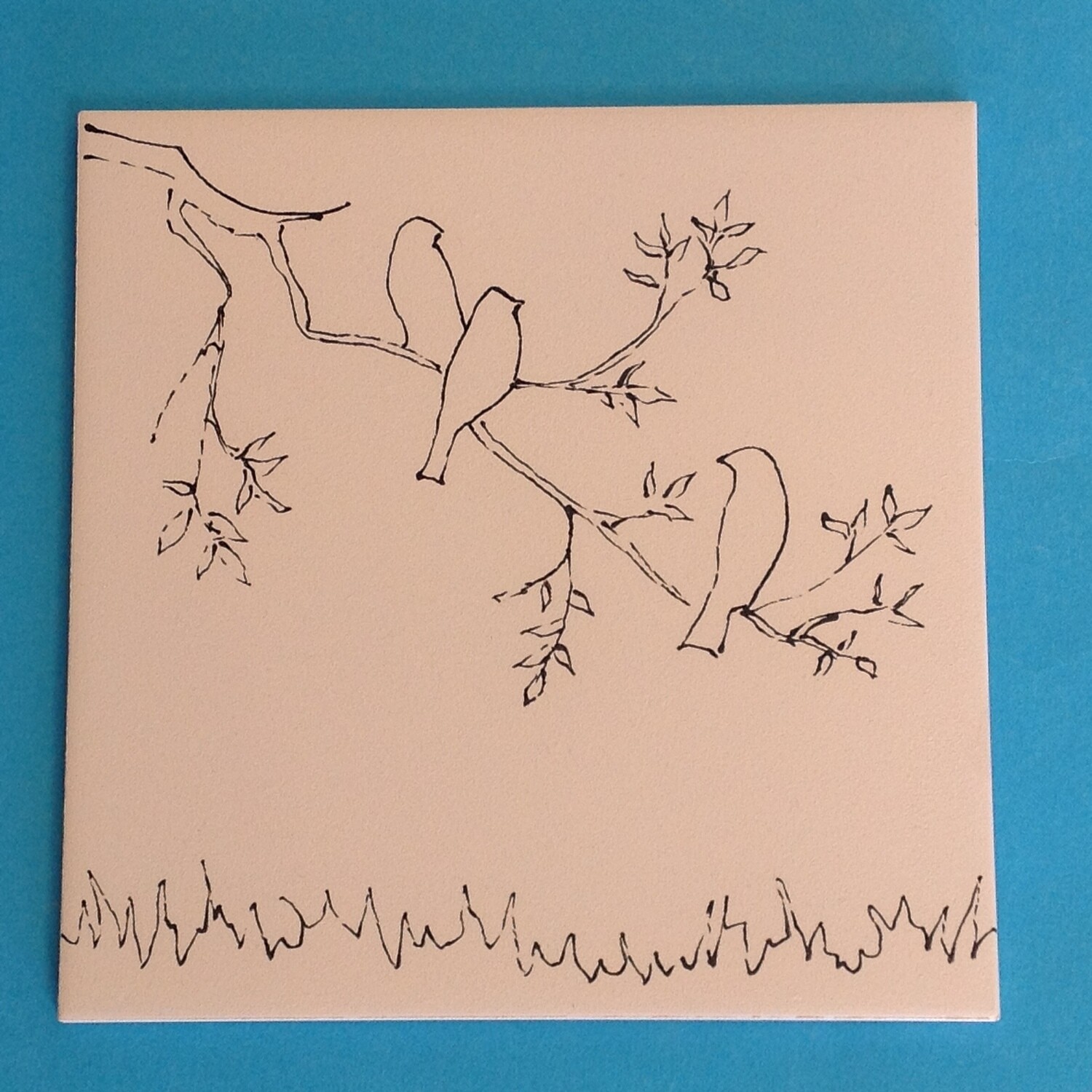Tile 6&quot;, &quot;Birds on Branch&quot;