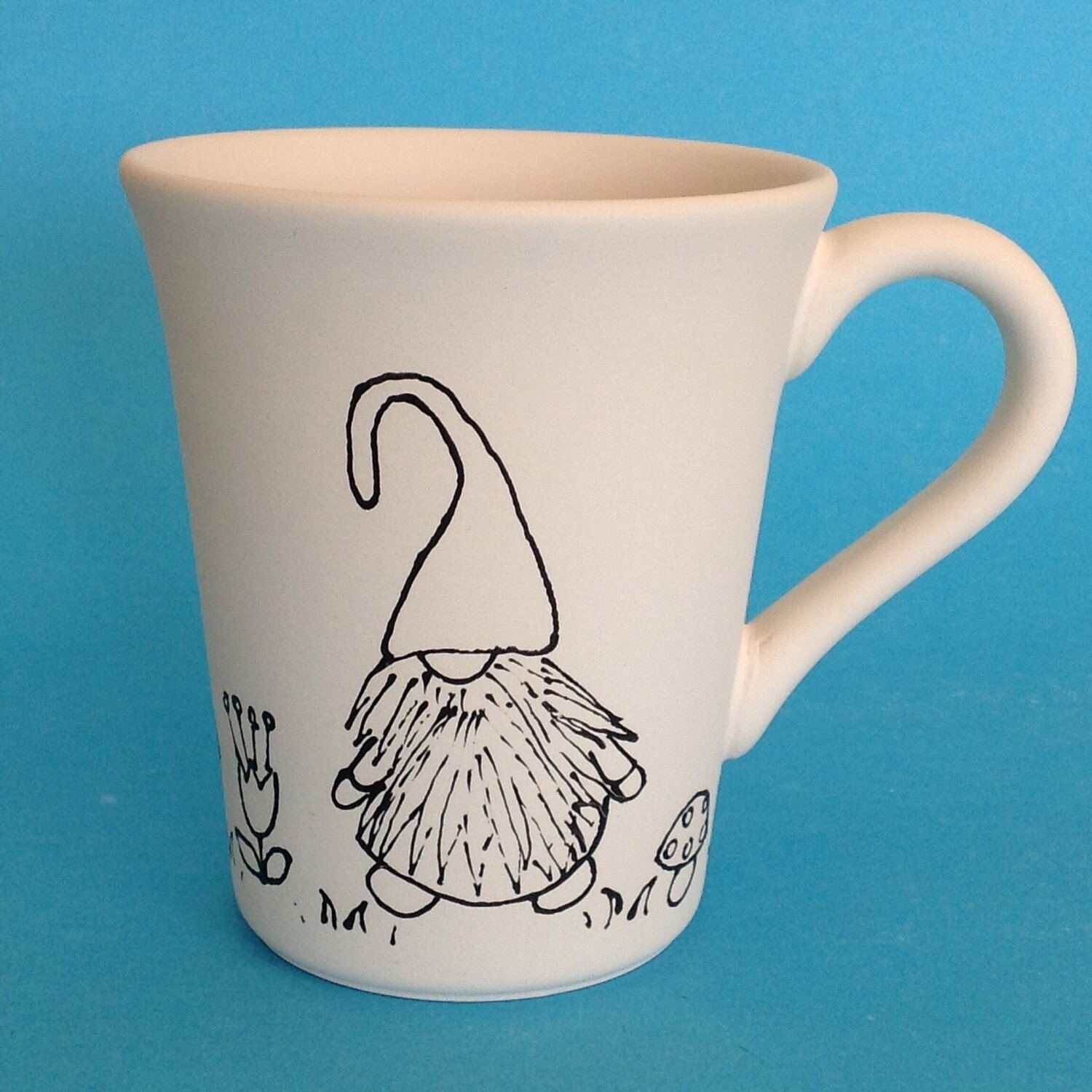 Mug - flared &quot;Working from gnome&quot;