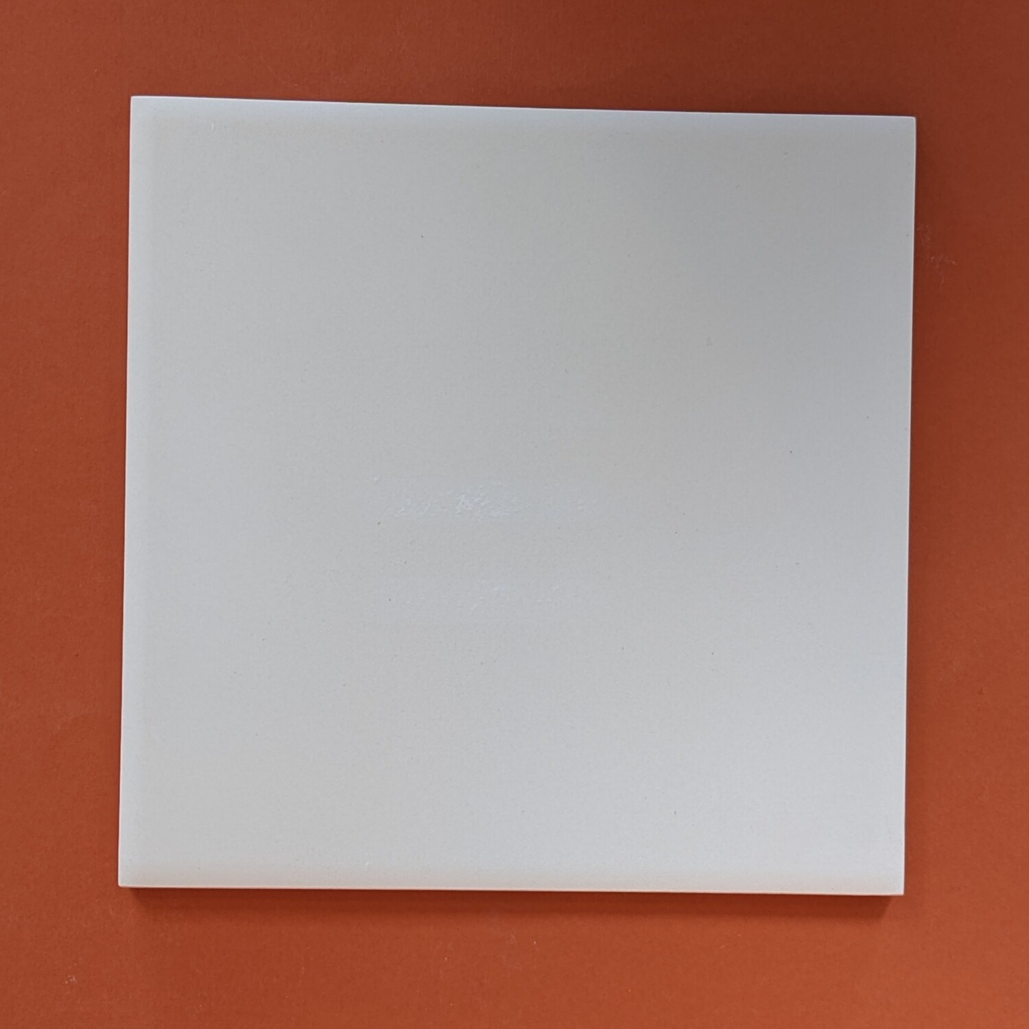 Tile, large square, thick, 15.2cm