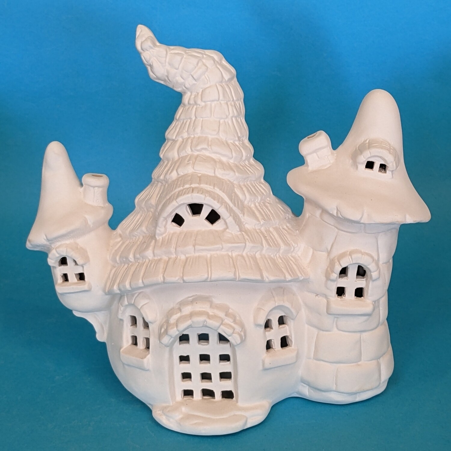 Gnome Castle Tea Light / Lantern - 21cm wide X 19cm high