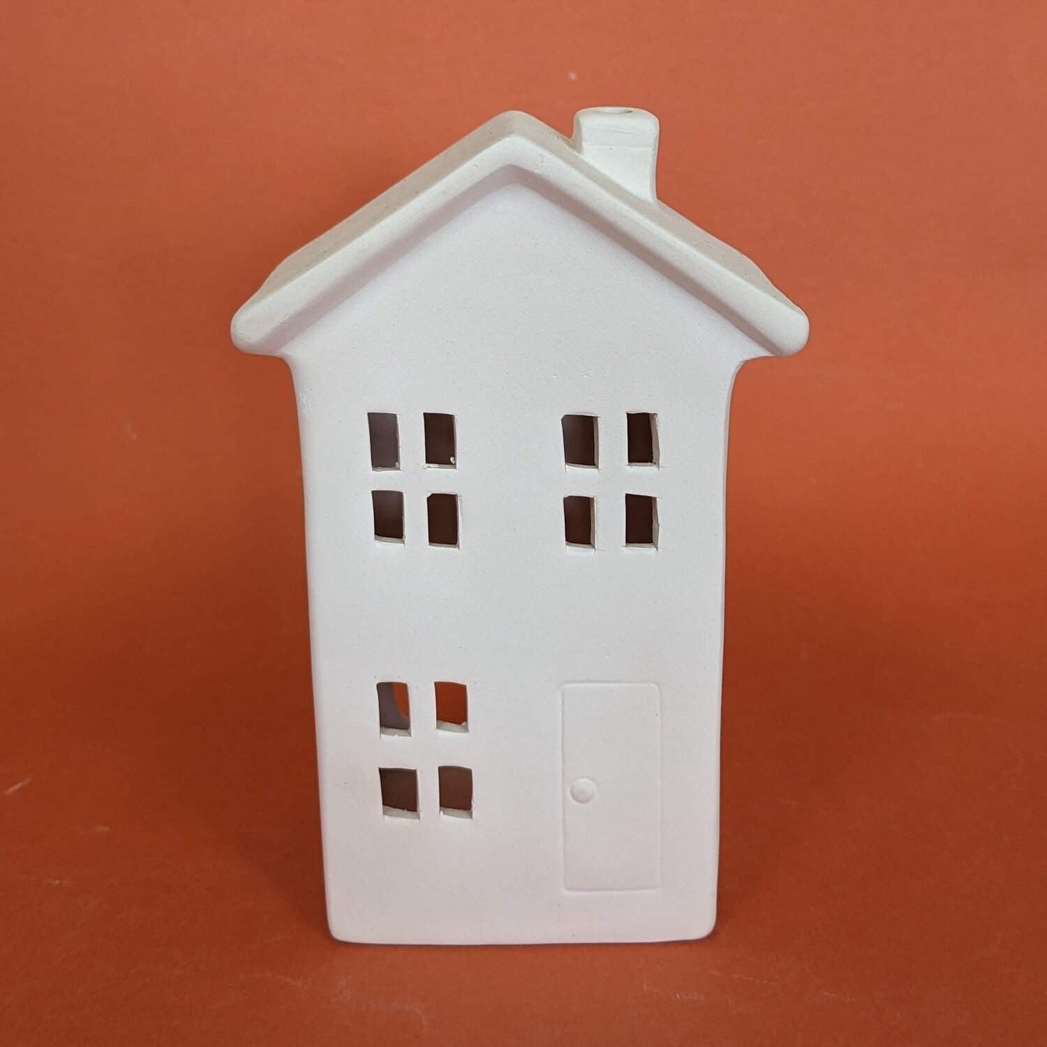 House Lantern / Tea Light ...tall with 3 frnt windows