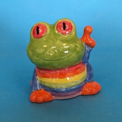 Frog - pointy finger, 7.5cm, ("Cute")