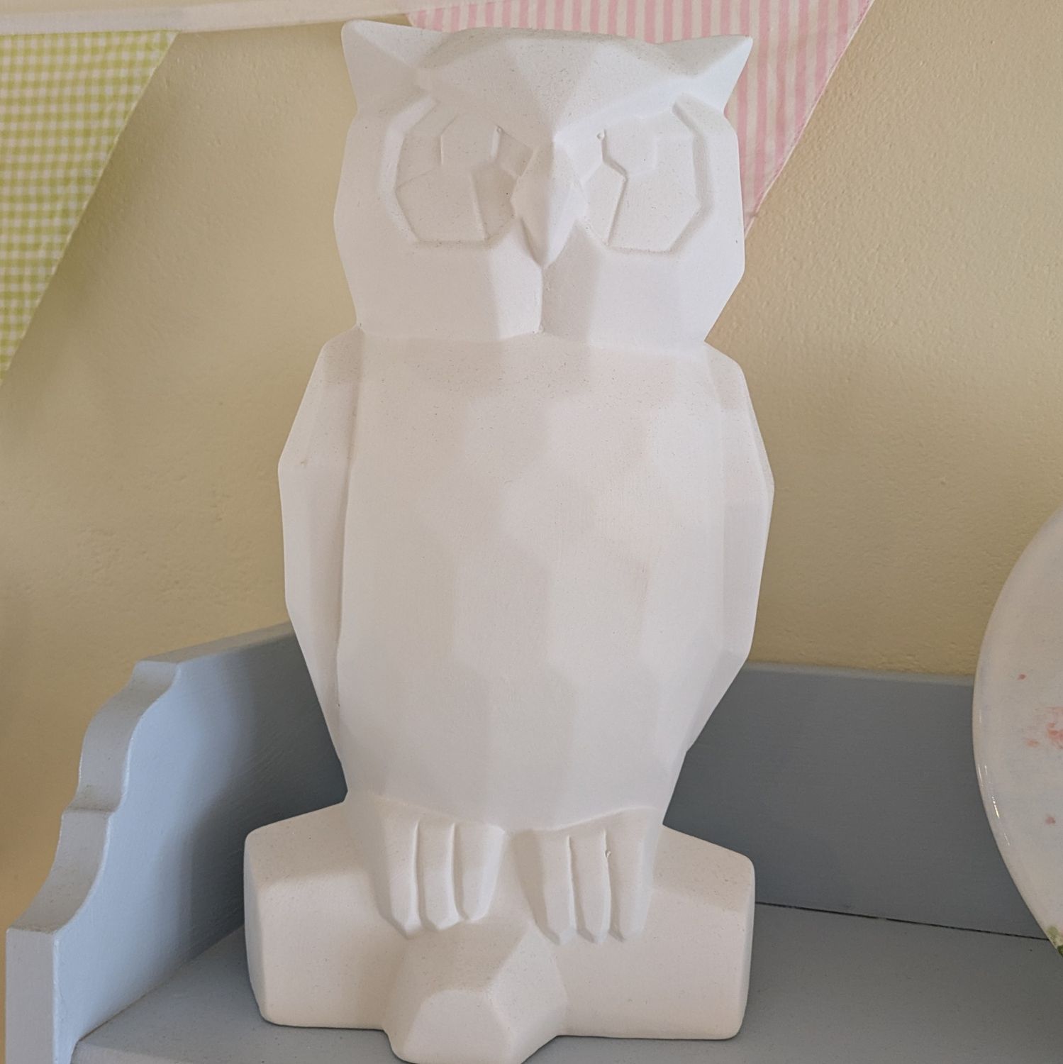 Owl - faceted, 30cm H