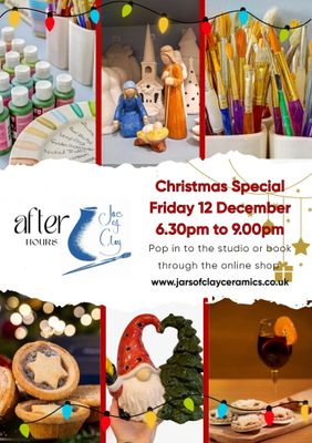 Christmas After Hours (December 12) . Booking Deposit, non-refundable, includes glass of mulled wine &amp; mini Christmas Buffet