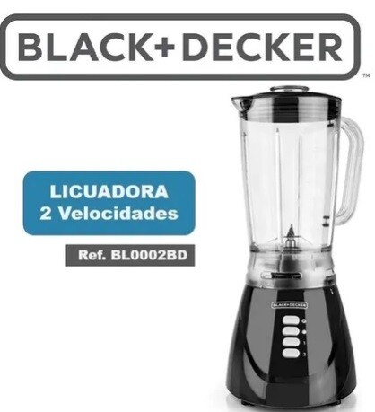 LICUADORA BLACK&amp;DECKER NEGRA