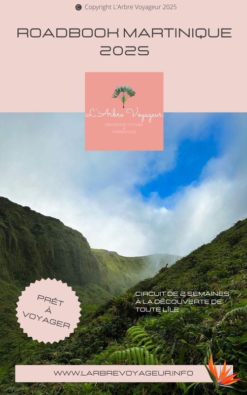 ROADBOOK MARTINIQUE 2025, 2 SEMAINES
