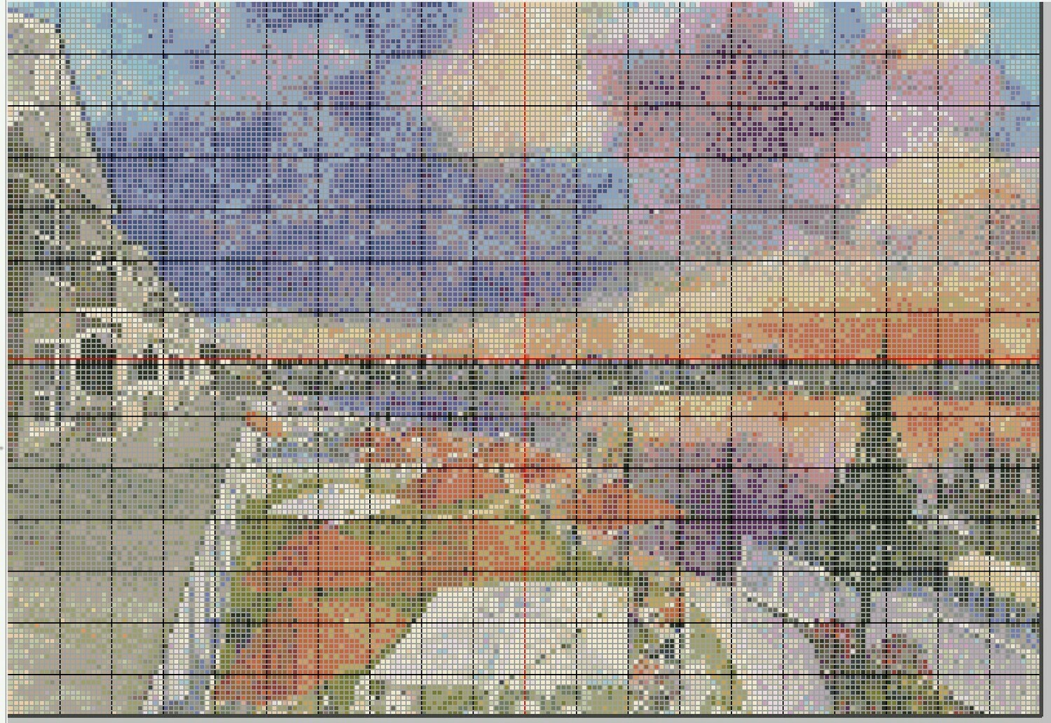 Stone Harbor Cross Stitch - The Reeds at Shelter Haven - Pattern Only - Instant Digital Download
